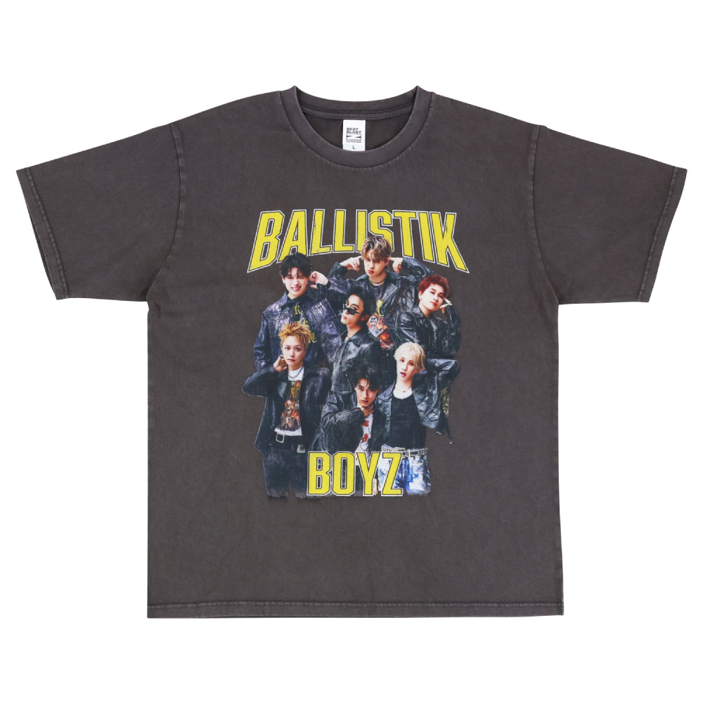 BEAT BLAST Z フォトTシャツ/CHARCOAL GRAY