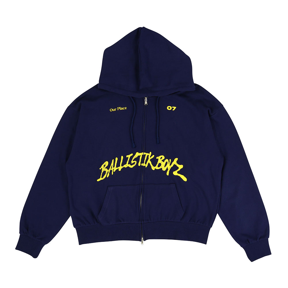 BEAT BLAST Z ～Our Place～ ZIPパーカー/NAVY