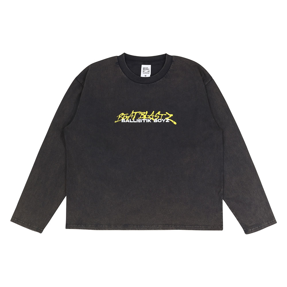 BEAT BLAST Z ～Our Place～ ロングスリーブTシャツ/CHACOAL GRAY